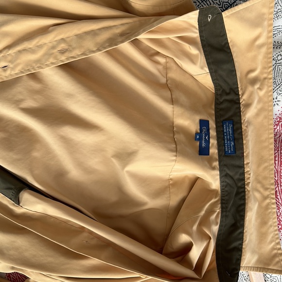 Faconnable Pale Yellow and Khaki Shirt / Light Jacket - Picture 5 of 6